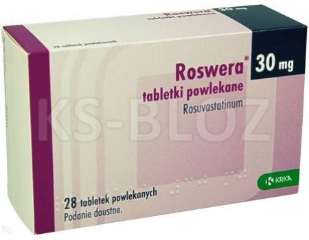 Roswera 30 mg. 30 tablets